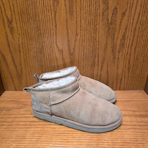UGG Classic Ultra Mini Women's Chestnut Authentic Fashion Boots Size 7 (9.5") - Picture 2 of 9